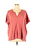 Coldwater Creek Pink Short Sleeve Top Size XL (petite) - photo 1