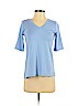 J.jill 100% Pima Cotton Blue Short Sleeve T-Shirt Size XS (petite) - photo 1