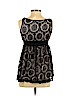 Double Zero 100% Polyester Black Casual Dress Size S - photo 2