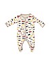 Carter's 100% Cotton White Long Sleeve Outfit 0-3 MO / 3 MO - photo 1