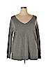Lane Bryant Gray Long Sleeve Top Size 18 - 20 Plus - photo 1
