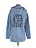 Victoria's Secret Blue Zip Up Hoodie Size S - photo 2