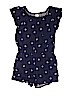 Cat & Jack 100% Rayon Blue Romper Size 10 - 12 - photo 1