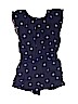 Cat & Jack 100% Rayon Blue Romper Size 10 - 12 - photo 2