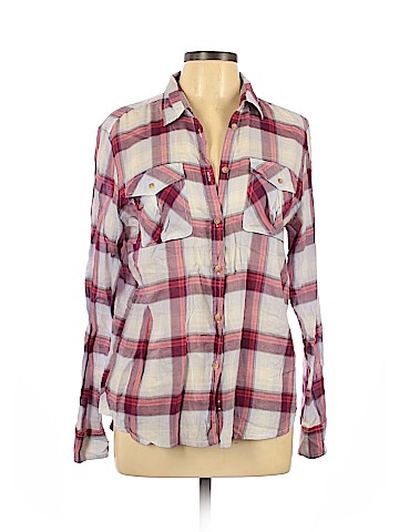 American Eagle Outfitters Long Sleeve Blouse (view 1)