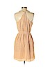 Club Monaco 100% Silk Tan Casual Dress Size 4 - photo 2