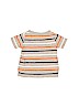 Carter's 100% Cotton Stripes Gray Short Sleeve T-Shirt 0-3 MO / 3 MO - photo 2