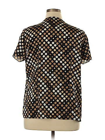 Apostrophe Short Sleeve Blouse (view 2)