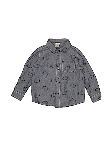 Gymboree Long Sleeve Button-Down Shirt (view 1)