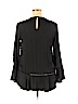 Mossimo 100% Polyester Black Long Sleeve Blouse Size M - photo 2