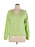 Talbots Green Long Sleeve Top Size XL - photo 1