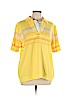 Assorted Brands Yellow Short Sleeve Top Size 1X - photo 1