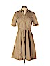 Club Monaco 100% Cotton Tan Casual Dress Size 4 - photo 1