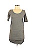 Derek Heart Gray Casual Dress Size M - photo 1