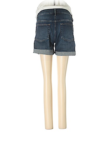 Indigo Blue Denim Shorts (view 2)