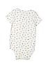 Carter's 100% Cotton Print White Short Sleeve Onesie 18-24 MO / 24 MO - photo 2