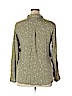 Maurices 100% Rayon Green Long Sleeve Blouse Size XL - photo 2