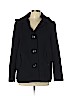 Portrait Black Wool Coat Size L - photo 1