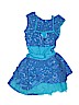 Revolution Dancewear 100% Polyester Blue Dress Size L (kids) - photo 1
