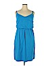 Jessica London Blue Casual Dress Size 16 - photo 1