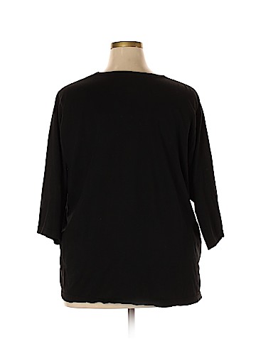 Ulla Popken 3/4 Sleeve T-Shirt (view 2)