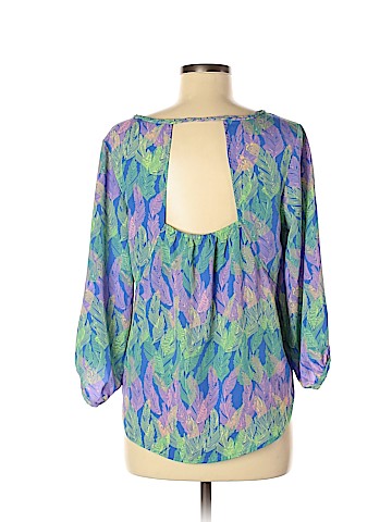 American Eagle Outfitters 3/4 Sleeve Blouse (view 2)