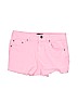 Kidpik Pink Denim Shorts Size 14 - photo 1