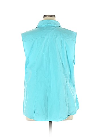 Charter Club Sleeveless Button-Down Shirt (view 2)