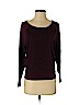 Victoria's Secret Pink Burgundy Long Sleeve T-Shirt Size S - photo 1