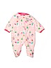 Carter's 100% Polyester Print Pink Long Sleeve Outfit 0-3 MO / 3 MO - photo 1