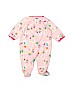 Carter's 100% Polyester Print Pink Long Sleeve Outfit 0-3 MO / 3 MO - photo 2