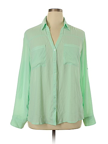 Express Long Sleeve Blouse (view 1)
