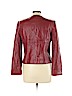 Classiques 100% Leather Burgundy Leather Jacket Size L (petite) - photo 2