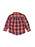The Children's Place 100% Cotton Red Long Sleeve Button-Down Shirt Size 18-24 mo - photo 2