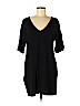 H&M 100% Cotton Black Casual Dress Size M - photo 1