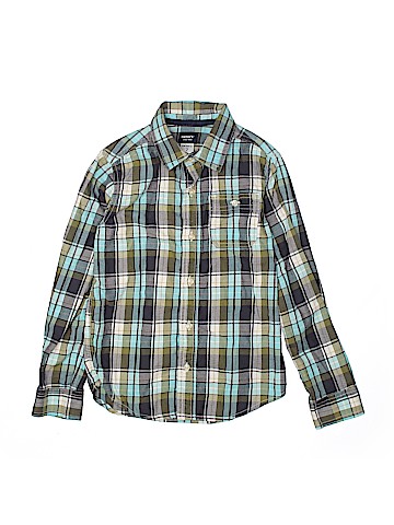 Carter's Long Sleeve Button-Down Shirt (view 1)