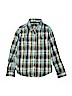 Carter's 100% Cotton Blue Long Sleeve Button-Down Shirt Size 7 - photo 1