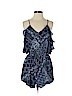Charlotte Russe 100% Polyester Blue Romper Size XS - photo 1