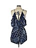 Charlotte Russe 100% Polyester Blue Romper Size XS - photo 2