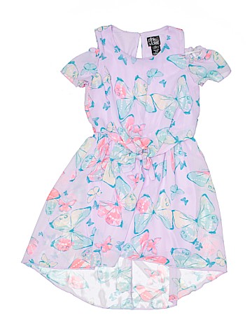 Pink & Violet Dress (view 1)