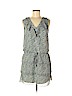 Mossimo Supply Co. 100% Polyester Gray Casual Dress Size M - photo 1