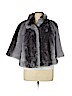Calvin Klein Gray Faux Fur Jacket Size XL - photo 1