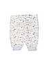 Big Oshi 100% Combed Cotton White Casual Pants Size Newborn - 0-3 mo - photo 1