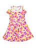 Kidpik 100% Polyester Floral Pink Dress Size L (kids) - photo 1
