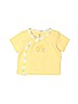 Carter's 100% Cotton Yellow Short Sleeve Top Size M (baby) - photo 1