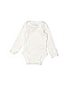 Carter's 100% Cotton White Long Sleeve Onesie Size Newborn - photo 1