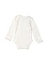 Carter's 100% Cotton White Long Sleeve Onesie Size Newborn - photo 2