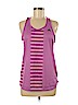 Adidas 100% Polyester Pink Active Tank Size M - photo 1