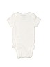 Carter's 100% Cotton White Short Sleeve Onesie Size Newborn - photo 2