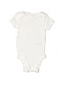 Carter's 100% Cotton White Short Sleeve Onesie Size Newborn - photo 1
